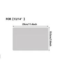 Ultra-Soft Microfiber Cleaning Cloths Notebook Screen Keyboard Protector For MacBook Pro 13-14/15-16 Inch 13-14 inch white
