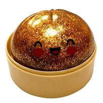 Cute Glittery Simulation Steamed Bun Squishy Toys Stress Relief Fidget Toys Sparkly Gradient Blind Box Gift For Kids Adults