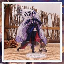 Anime Acrylic Stand Figures Gilgamesh Jeanne d'Arc Alter Nero Clus Saber Lily Altria Pendragon Statue Toys Doll Desk Decor brown
