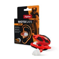 ALPINE HEARING PROTECTION Earplugs: Flexible material and low-pressure design prioritizing comfort during prolonged wear [NEW] MOTOSAFE SPORT black