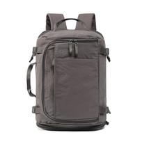 Schoolbag Large Capacity Ultra Light Oxford Cloth Backpack Multifunctional Business Travel Backpack Oxford Cloth Large Capacity Computer Backpack 36-55L gray