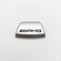 3D Metal Logo AMG Steering Wheel Badge Emblem Sticker Trim For Benz W205 W213 W204 W212 GLC GLE CLA Car Interior Accessories BX5