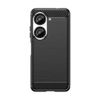 For Asus Zenfone 9 Case Cover For Asus Zenfone 9 Cover Bumper Shockproof TPU Carbon Fiber Case Asus Zenfone 9 9Z 10 10Z Fundas For Asus Zenfone 9 juoda
