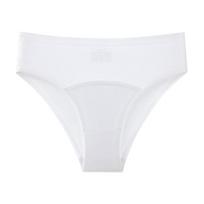 TERMEZY Sexy Ice Silk Satin Briefs Mid-Waist Mesh Seamless Underwear Solid Color Patchwork Breathable Panties S