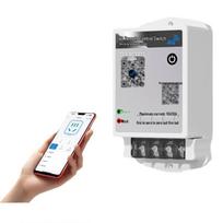 4G Remote Programmable Timer Controller with Rail Mount gray