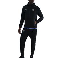 Nike Chelsea FC Tech Windrunner vyriškas Nike Total 90 futbolo vilnos džemperis su pilnu užtrauktuku HM3676-011 XL black