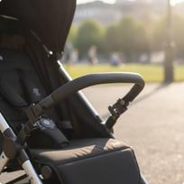 Infant Carriage Bar Curved Cushioned Crossbar for Parents, Young Children, Travel Black Black for Aer+ Dot