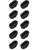 Dustproof Plug Cover For Garmin Fenix 8 E 7 7X 6 6X Pro 5X Epix Pro Gen2 Accessories 10Pcs Sensor Plug Anti-Dust Dustproof Cover For Epix Pro Gen 2 black