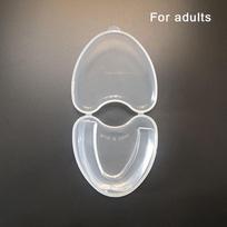 Mouth Guard Eva Dantų Apsauga Night Guard Burnos padėklai nuo bruksizmo šlifavimo nuo knarkimo dantų balinimas Bokso apsauga for adults gray