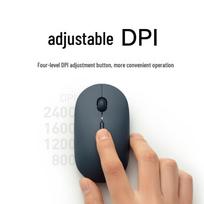 Xiaomi Portable Mouse 3 Dual Mode Silent Wireless šalta juoda spalva