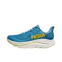 Hoka One One Clifton 10 Men's Running Shoes Soft Blue Yellow 1162030-ALF 40.5 blue