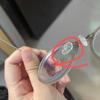 5 poros Akinių Stumiami Silikoniniai Oro Kameros Nosies Pagalvėlės Super Minkštos Silikoninės Nosies Pagalvėlės Optiniams Akiniams one size