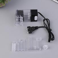 Akvariumo išorinis pakabinamas filtras Mini filtras Žuvų akvariumo maitinimo sąsaja 2,5 W Srautas 250H/L Akvariumams žemiau 30 cm One Size