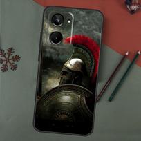 Spartan Warrior Soldier Case For Realme C55 C51 C75 C63 C61 C53 C35 C65 C67 C71 11 12 13 14 15 Pro Plus GT6 GT7 Pro Realme C53 black
