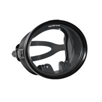 Diving Visor with Strengthened Glass WideView Snorkeling Silicone Seal Black
