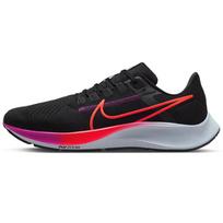 Nike Pegasus 38 Vandeniui atsparūs ir pralaidūs orui žemi kasdieniai treniruočių bėgimo bateliai Vyriški Juodi Raudoni Violetiniai CW7356-011 44.5 gray