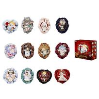 POP MART SKULLPANDA Daily Wonderland Collection Badge Blind Box Products, Single Mystery Box