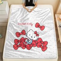 Hello Kitty  Print Flannel Blanket, High quality Comfortable for All Seasons, Home Decor, Warmth and Comfort 80cm x 120cm
