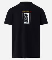 Kodak spausdinti patogūs medvilniniai marškinėliai su Kodak Duaflex juodu spaudiniu moterims vyrams, oversized Y2k, medvilniniai, laisvi, moteriški, vyriški drabužiai 4XL black