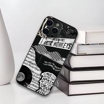 A-Arctic M-Monkeys Band Phone Case For iPhone 17,16,15,14,13,12,11 Plus,Pro Max,XS,Soft Black Cover iPhone13PRO gray