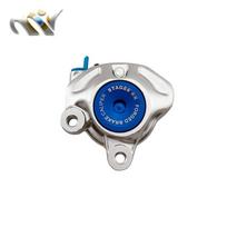 STAGE6 modified brake caliper For Aerox motorcycle Disc brake pump RSZ BWS Zuma DIO50 AF18 AF28 ZX JOG50 90 100 3KJ brake pads silver-blue gray