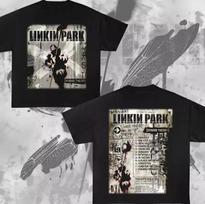 Įkvėpta „Hybrid Theory“ roko albumo stiliaus grafinis marškinėlis KARŠTAS XS gray