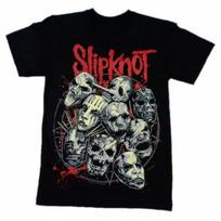 Mask Slipknot Rock Band T-Shirt 100% Cotton Graphic Tee Men Women Summer Streetwear Top S įvairiaspalvis