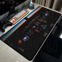 New Many Wallpaper Airplane Speedometer Mousepads Large xmm Nonslip Mouse Pad Office Desk Mat Pc Gamer Table Mousepad XXL 300x800x2MM gray
