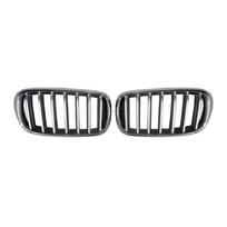 Compatible BMW X5 F15/F16 Front Grille 6 Air Intakes Double Kidney Ventilation Net gray