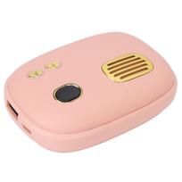 Hand Warmer 10000mAh Rechargeable Battery Portable Lanyard Design 2 Different Temperatures Curved Shape Power Bank