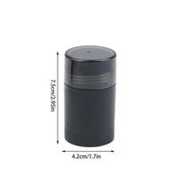 1 vnt. 40/50/100/150 ml talpos talko pudros buteliukas, daugkartinio naudojimo kosmetinės pudros dozatorius, plastikinis pudros indelis, tušti indai, buteliukai 40ml juoda