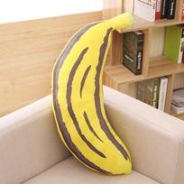 Simuliuota banano pagalvė-žaislas, didelė banano pagalvė, juokingas lėlės pakabukas, laikantis miego pagalvę 20cm（0.05kg） yellow