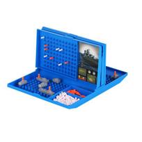 Yousheng 1 Set Kids Battleship Board Game 2 Player Sea Battle Educational Parent-child Interactive Naval Combat Strategy Game Toy Toddlers Boys Sets