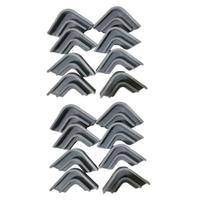 16Pcs Freeze Dryer Tray Stacker Set PP Stacking Corner Clips for Harvest Right Trays Space-Saving Dishwasher Safe Freeze Dryer Accessories pilka