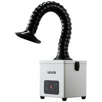 Solder Fume Extractor, 3-Stage Filtration Soldering Smoke Absorber with 180 m³/h Strong Suction & 3-Level Airflow, Compact Desktop Brushless Smoke