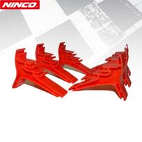 Ninco Scaluojamų automobilių trasos dalys 10217 KRYPTIES ATRAMOS / 10220 APSAUGINĖ SIENELĖ red