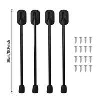 4 Pieces Foldable Collapsible Table Legs DIY Extended Legs Portable for Camping Bench Computer Side Table Replacement Feet