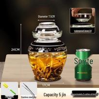 ZISIZ Traditional Pickling Crock with Inner Lid - 5 Jin