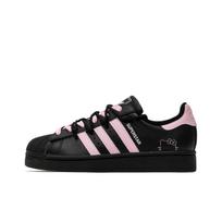 Adidas Originals SUPERSTAR Moon Mail, Strawberry Mood Breathable Low top Skateboard Shoes Unisex Pink JH9977(TeamK-) 39⅓ black