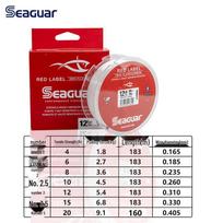 Seaguar Red Label Fluorocarbon Leader for Sea Fishing Size 2.0 - 183m - 8LB
