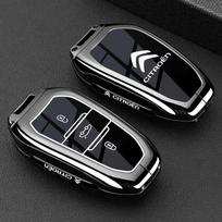 Citroen Tianyi C5 raktų dėklas Versailles C5X/C4L, C3L, C5, C6, C3XR ir Yunyi C4 modeliams black