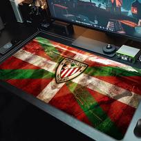 Athletic Club de Bilbao Mouse Pad Large Gaming Table Cushion Non-slip Laptop Tablet Big Mousepad XXL Mat Mini PC Playmat With Lock edge_XIA 30cmx60cm(11.8x23.6inch) brown