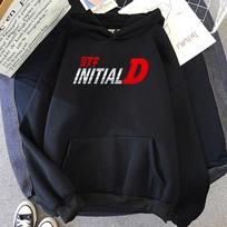 Initial D JDM Mix Civic CRX Integra Hoodies Fashion Unisex Graphic Car Hoodie Unisex Pullovers Sweatshirts for Boys Japanese Anime 2XL