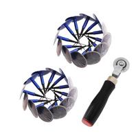 Boxed 24Pcs Medium Tire Plug Patch Combination Radial Repair 48 x 6mm+ Tools Kit