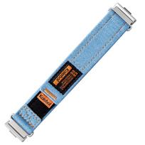 Suitable for Huawei Fit4 Pro watch strap - high-end denim fabric looped Velcro - FIT3 nylon canvas watch strap gray
