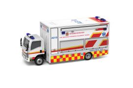 Tiny City Isuzu Hong Kong Fire Department Emergency Medical Vehicle mesh window 1/76 No.73 N-Series (PET) (with shields) (A810)