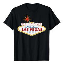 Camiseta Welcome To Fabulous Las Vegas, Negra, Peque?a, Unis S įvairiaspalvis