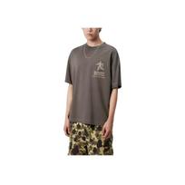 Carhartt WIP Short-Sleeve Distance T-Shirt Graphite Men Tops Grey I035449-874J S