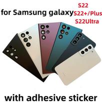 Galinio dangtelio stiklo keitimas Samsung Galaxy S22 S22+/Plus S22Ultra SM-S9010 S9060 S9080 Baterijos dangtelis Galinis korpusas For S22Plus Blue