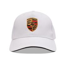 Siuvinėtas automobilio logotipas Snapback beisbolo kepurė Reguliuojama kasdienė kepurė Lipdukas Porsche 918 Taycan Panamera Cayenne Boxster Cayman